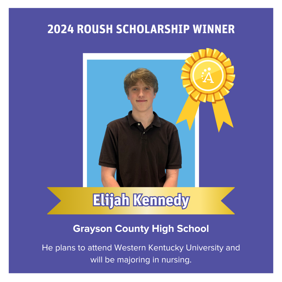 Elijah Kennedy, Scholarship Recipient